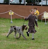 Addie & Ari in Junior Handling at the 2005 National Specialty
